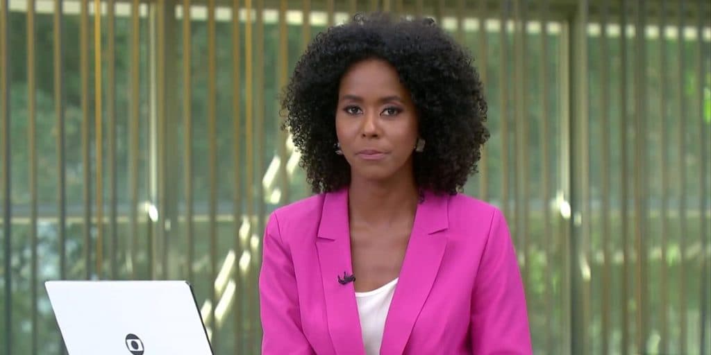 Maju Coutinho entra às pressas no Jornal Hoje e confirma escândalo na Globo: “Polícia”