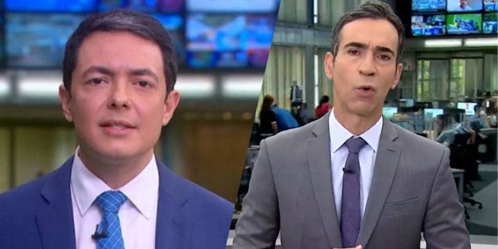 César Tralli volta à Globo, afunda no JH e passa sufoco com Alan Severiano no SP1: Audiências 04/02