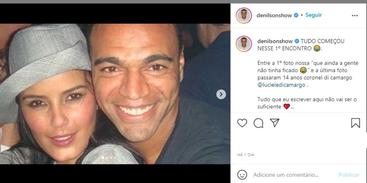 Denílson surge vestido de mulher na Band, bate na bunda de Renata Fan e dá recado à esposa: "Não queria desejar"