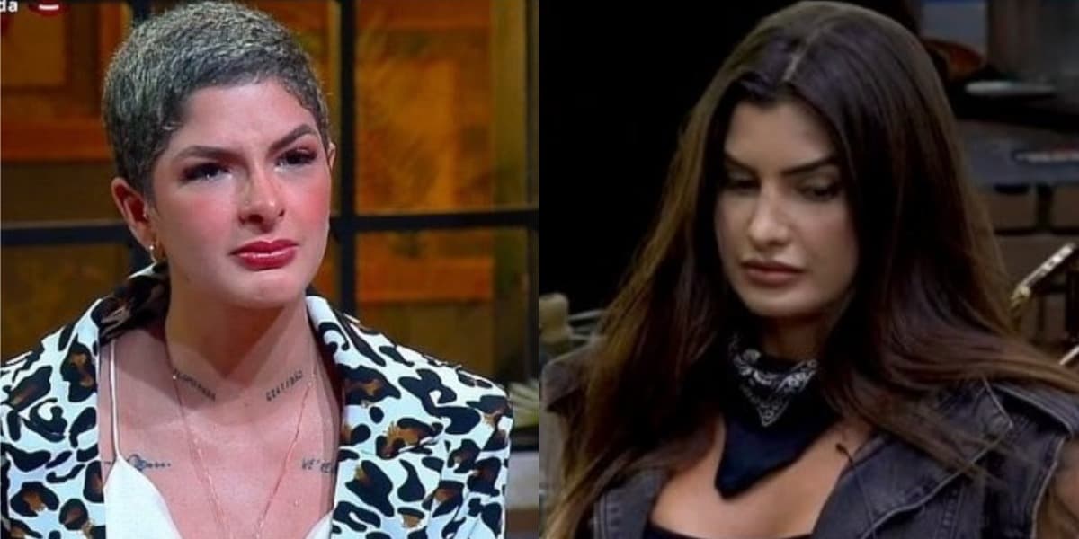 Marina vai aos prantos, após ser escorraçada por Laryssa Bottino - Foto: Reprodução