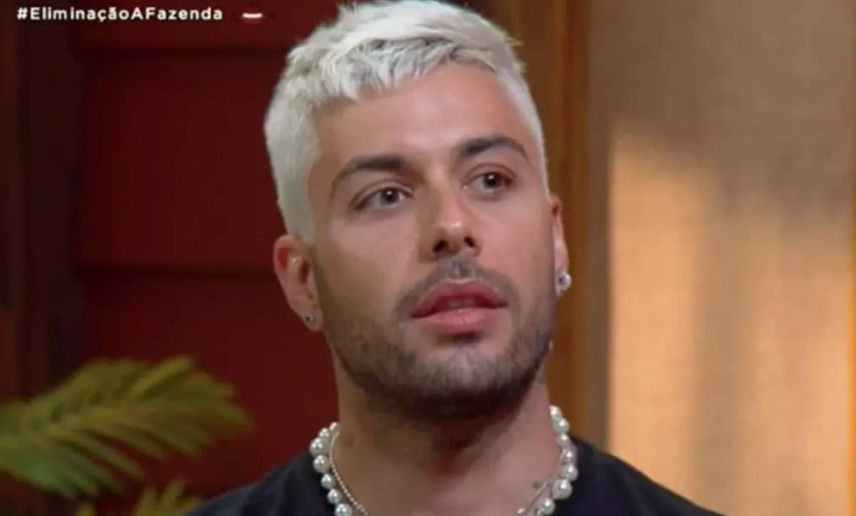 Gui Araújo é o grande eliminado da noite em ‘A Fazenda 13’ (Foto: Reprodução/ Record TV) Gui Araújo é o grande eliminado da noite em ‘A Fazenda 13’ (Foto: Reprodução/ Record TV)
