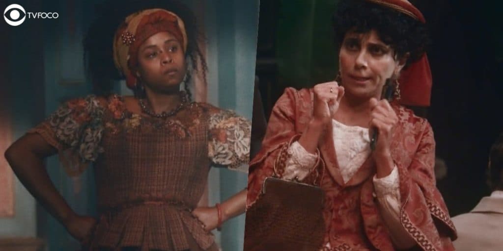 Nos Tempos do Imperador - Lupita explode de raiva e dará surra de vara em Lota: "Que delícia"