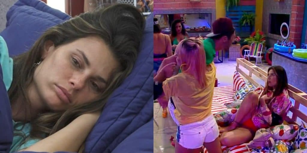 A Fazenda 13: Dayane, após briga com Rico, abandona festa, chora e acusa: "Ele estava me empurrando''