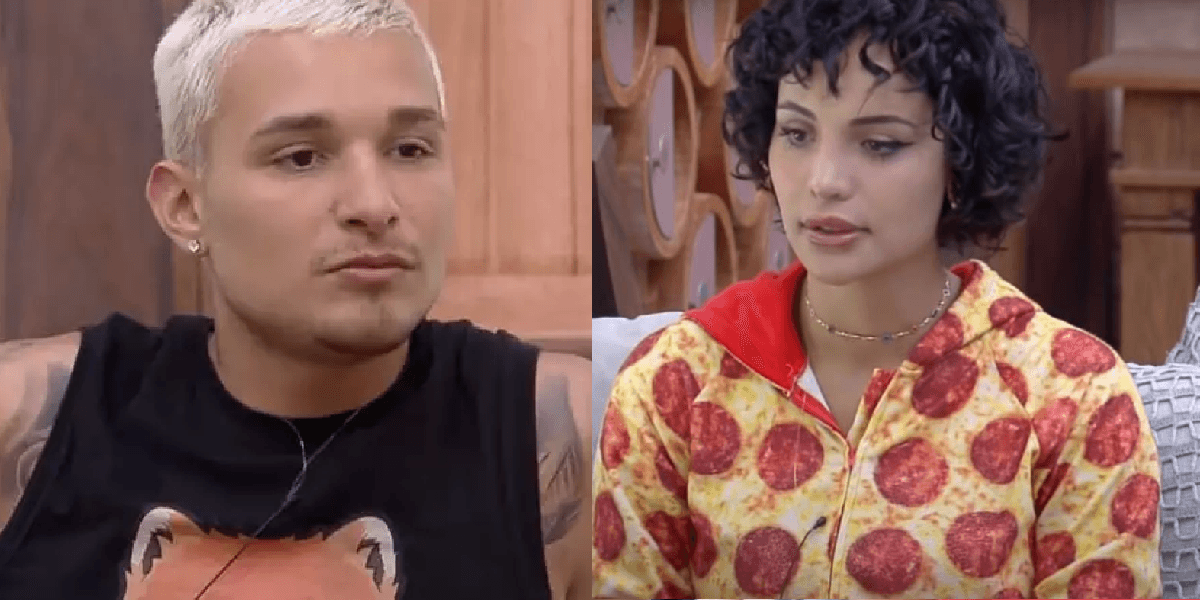 MC Gui e Aline foram os eliminados da noite (Foto: Reprodução/ Record TV) MC Gui e Aline foram os eliminados da noite (Foto: Reprodução/ Record TV)