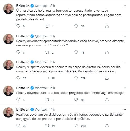 Britto Jr. fez desabafo e atacou apresentador de A Fazenda (Foto: Reprodução)