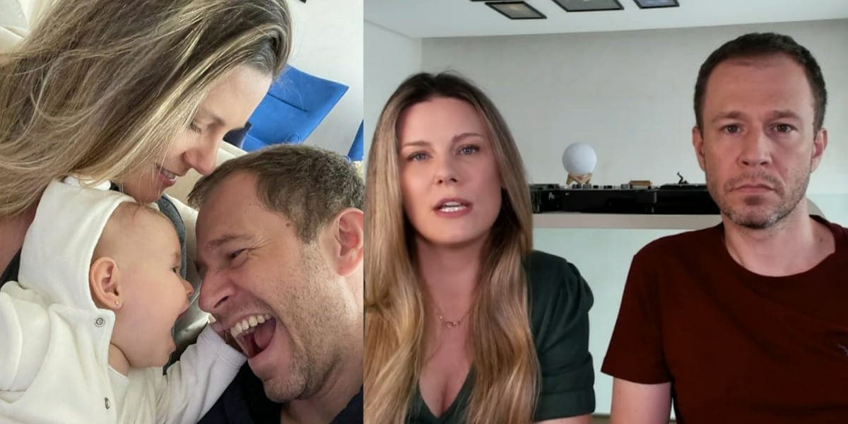 Tiago Leifert recebe apoio de famosos após revelar câncer raro da filha (Foto: Reprodução) Tiago Leifert recebe apoio de famosos após revelar câncer raro da filha (Foto: Reprodução)