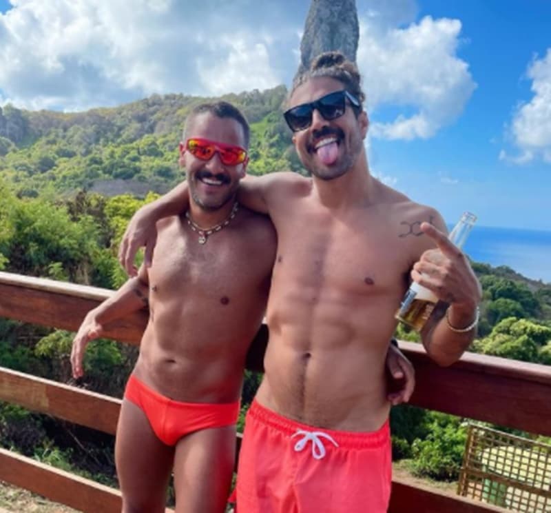 A foto publicada por Murillo Lima ficou bem melhor (Foto: Reprodução/ Instagram)