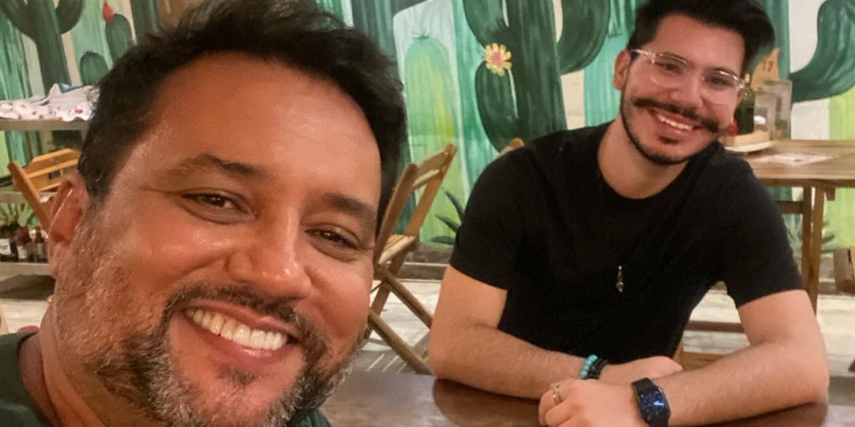 Geraldo Luís é pai de João Pedro, seu grande parceiro de sua vida (Foto: Reprodução / Instagram) Geraldo Luís é pai de João Pedro, seu grande parceiro de sua vida (Foto: Reprodução / Instagram)