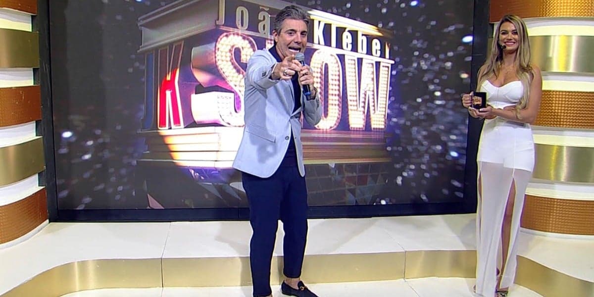 João Kléber na RedeTV! - Foto: Reprodução João Kléber na RedeTV! - Foto: Reprodução