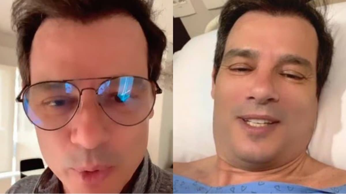 Nas redes sociais, Celso Portiolli faz vídeos em tratamento de prevenção do câncer e dá recado (Montagem/ Reprodução/ Instagram) Nas redes sociais, Celso Portiolli faz vídeos em tratamento de prevenção do câncer e dá recado (Montagem/ Reprodução/ Instagram)