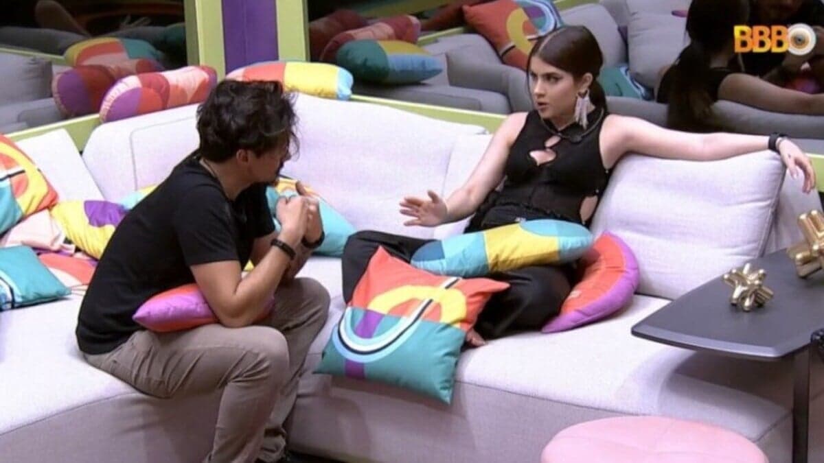 BBB22: Após conversa com Arthur Aguiar, Eliezer desabafa com Jade Picon (Foto: Reprodução) BBB22: Após conversa com Arthur Aguiar, Eliezer desabafa com Jade Picon (Foto: Reprodução)