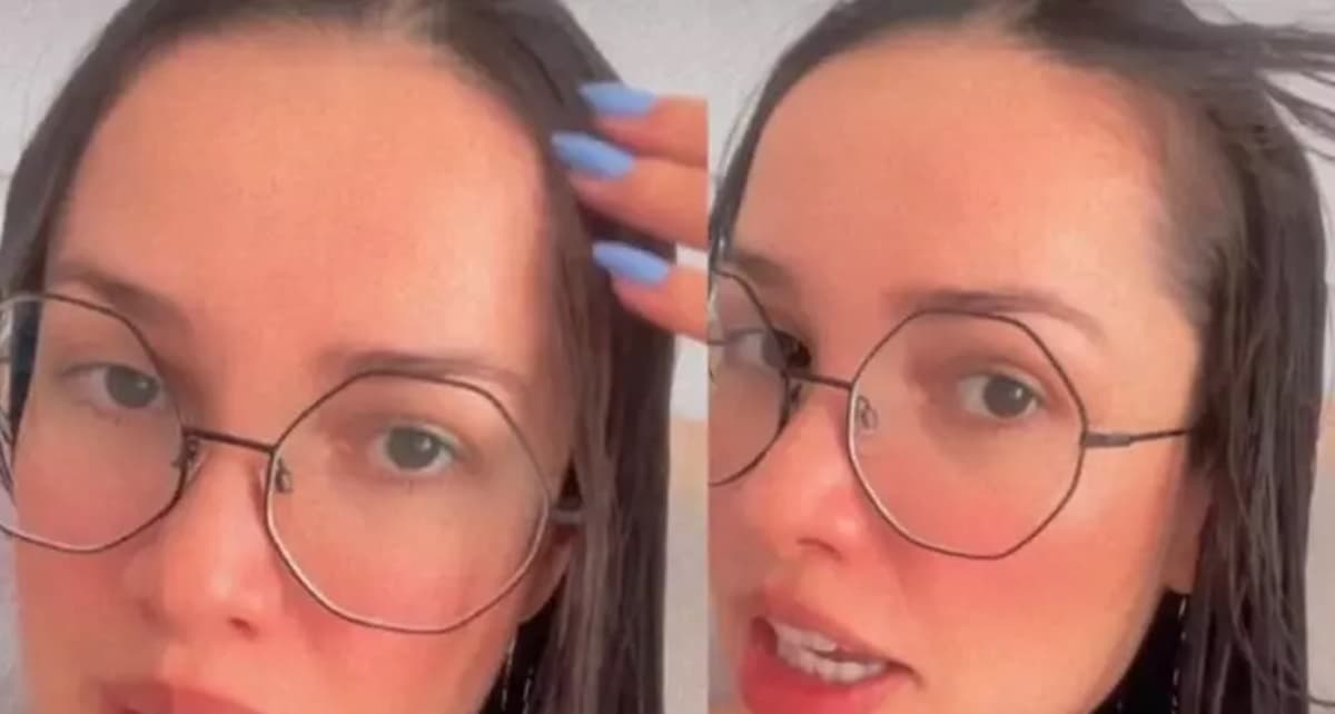Juliette mostra as entradas e revela estar ficando careca (Reprodução/ Instagram) Juliette mostra as entradas e revela estar ficando careca (Reprodução/ Instagram)