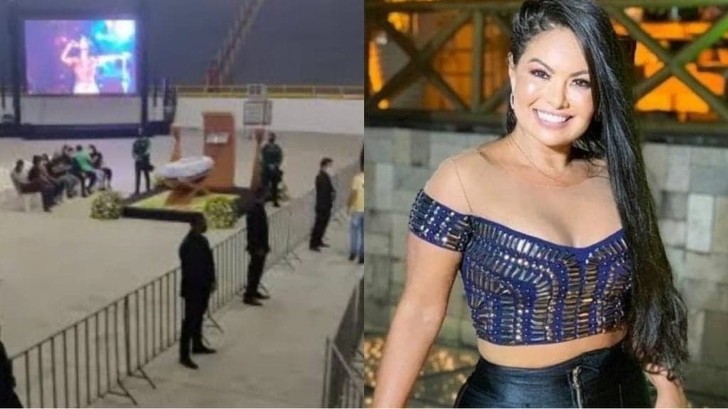 Velório da cantora Paulinha Abelha é aberto ao público e sepultamento será fechado aos familiares