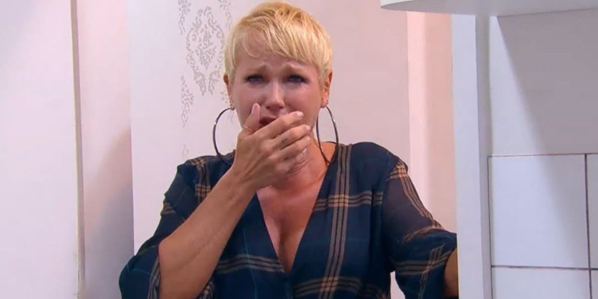 Xuxa Meneghel emocionada Xuxa Meneghel emocionada