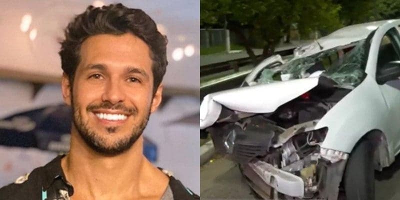Rodrigo Mussi sofreu grave acidente de carro Rodrigo Mussi sofreu grave acidente de carro