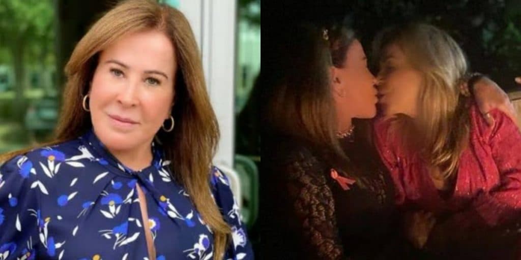Zilu surge aos beijos com parceira e filha diz o que pensa na web