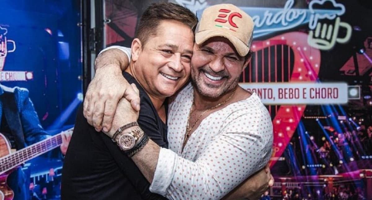Eduardo Costa e Leonardo eram amigos e agora são rivais na música e nos negócios