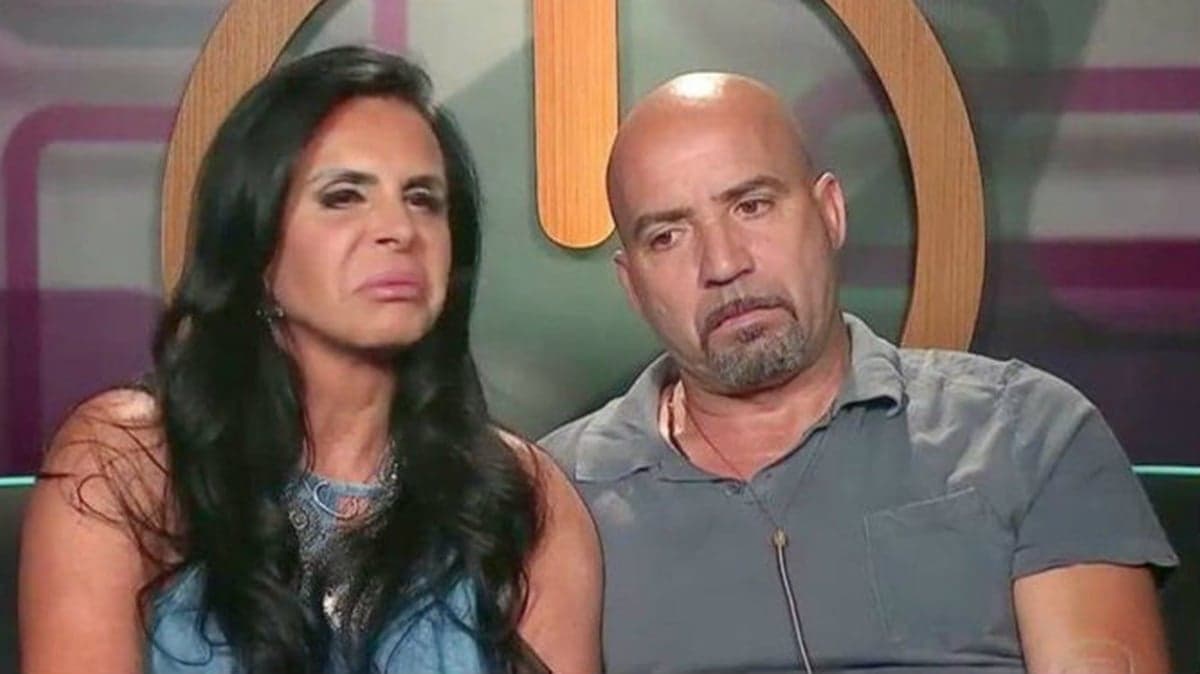 Gretchen e seu ex-marido, Carlos Marques (Reprodução/ Record) Gretchen e seu ex-marido, Carlos Marques (Reprodução/ Record)