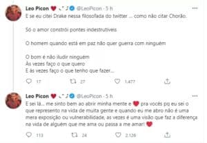 Leo Picon, irmão de Jade Picon do BBB22 (Foto: Reprodução / Twitter) Leo Picon, irmão de Jade Picon do BBB22 (Foto: Reprodução / Twitter)