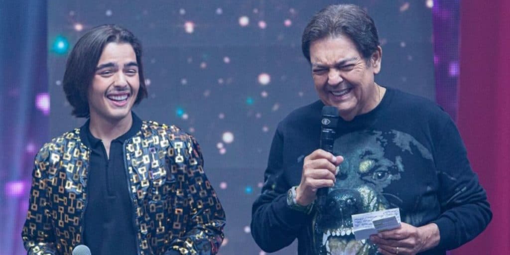 Faustão perde as estribeiras durante gravação