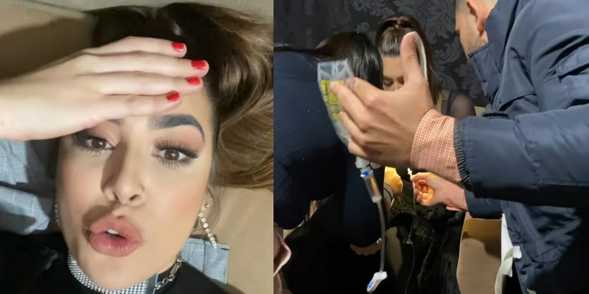 Naiara Azevedo passa mal antes de show e é socorrida às pressas Naiara Azevedo passa mal antes de show e é socorrida às pressas