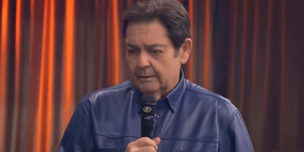 Faustão se emociona na Band