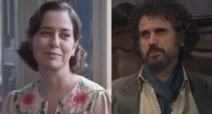 Heloísa (Paloma Duarte) não resistirá mais à atração que sente por Leônidas (Eriberto Leão) em 'Além da Ilusão' (Foto: Reprodução / Globo) Heloísa (Paloma Duarte) não resistirá mais à atração que sente por Leônidas (Eriberto Leão) em 'Além da Ilusão' (Foto: Reprodução / Globo)