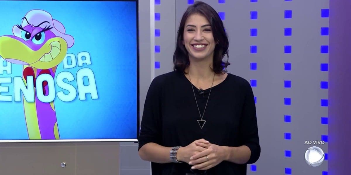 Poliana Rozado foi substituta oficial de Fabíola Reipert na "Hora da Venenorsa", antes da pandemia Poliana Rozado foi substituta oficial de Fabíola Reipert na "Hora da Venenorsa", antes da pandemia