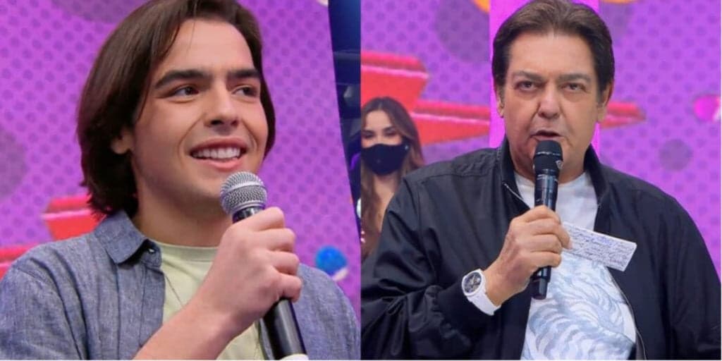 João Guilherme deixa Faustão sem palavras