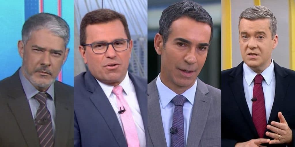 Bonner, Bocardi, Tralli e Kovalick: maiores jornalistas da Globo faturam fortuna; saiba quanto