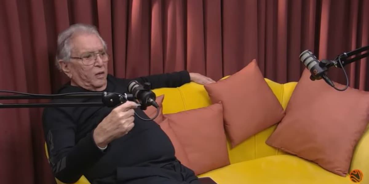Carlos Alberto de Nóbrega no "Venus Podcast" (Foto: Reprodução/YouTube) Carlos Alberto de Nóbrega no "Venus Podcast" (Foto: Reprodução/YouTube)