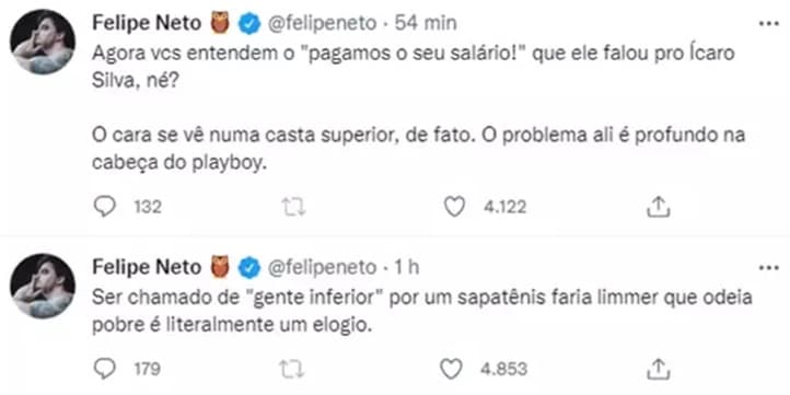 Felipe Neto responde as falas de Leifert Felipe Neto responde as falas de Leifert