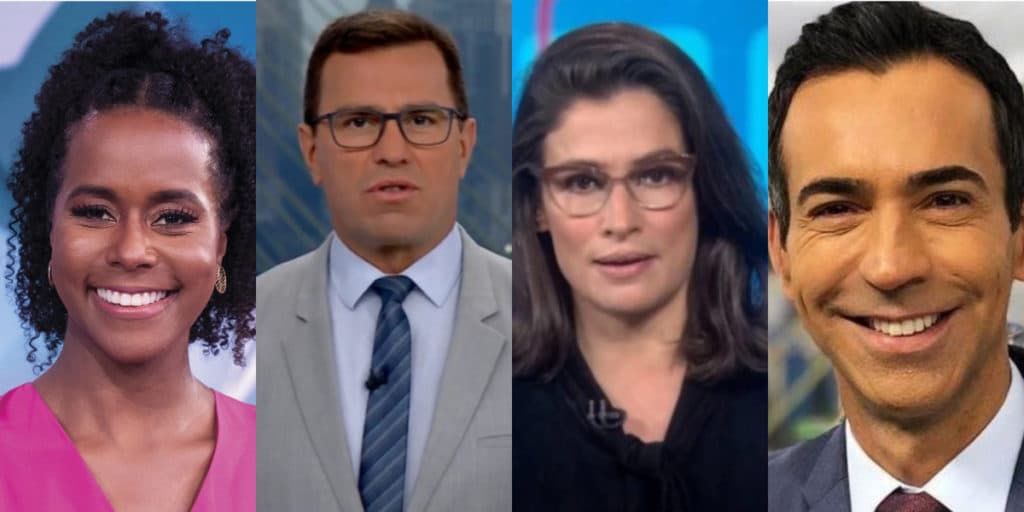 Maju, Tralli, Bocardi e Renata Vasconcellos: A fama dos âncoras da Globo nos corredores da emissora