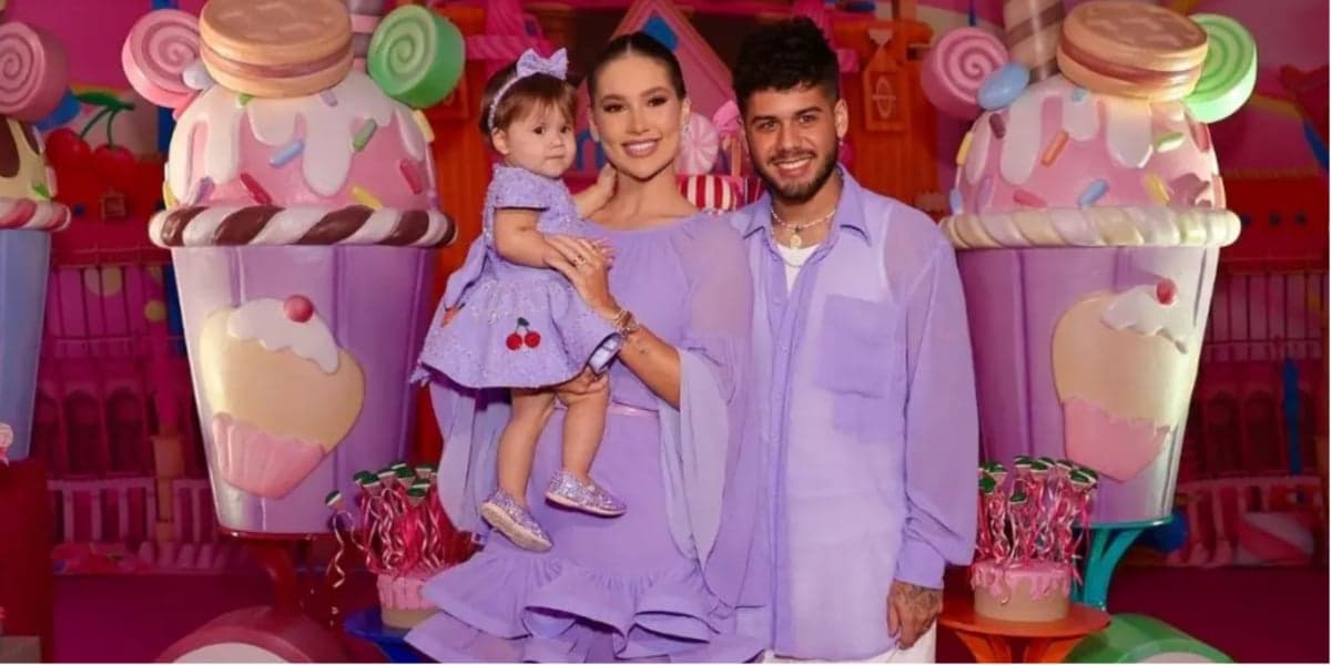 Zé Felipe, Virgínia Fonseca e a filha, Maria Alice - Foto: Reprodução Zé Felipe, Virgínia Fonseca e a filha, Maria Alice - Foto: Reprodução