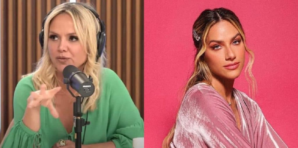 Eliana brinca com risada de Gio Ewbank: "Não é bonita"