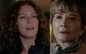 Flora (Patrícia Pillar) debochará de Irene (Glória Menezes) em A Favorita (Foto: Reprodução / Globo) Flora (Patrícia Pillar) debochará de Irene (Glória Menezes) em A Favorita (Foto: Reprodução / Globo)