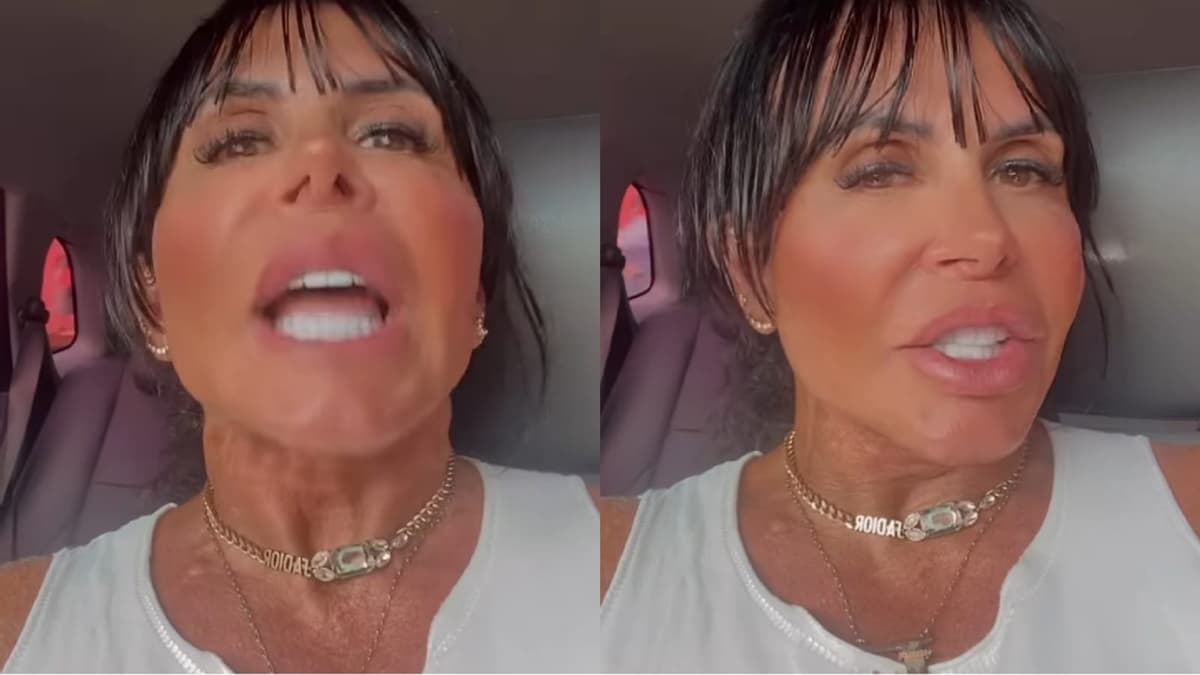 Gretchen se irrita após criticas a corpo peludo e detona seguidora: "Infeliz e recalcada"