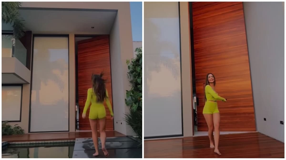 Jade Picon mostra nas redes sociais a fachada de sua mansão extraordinária