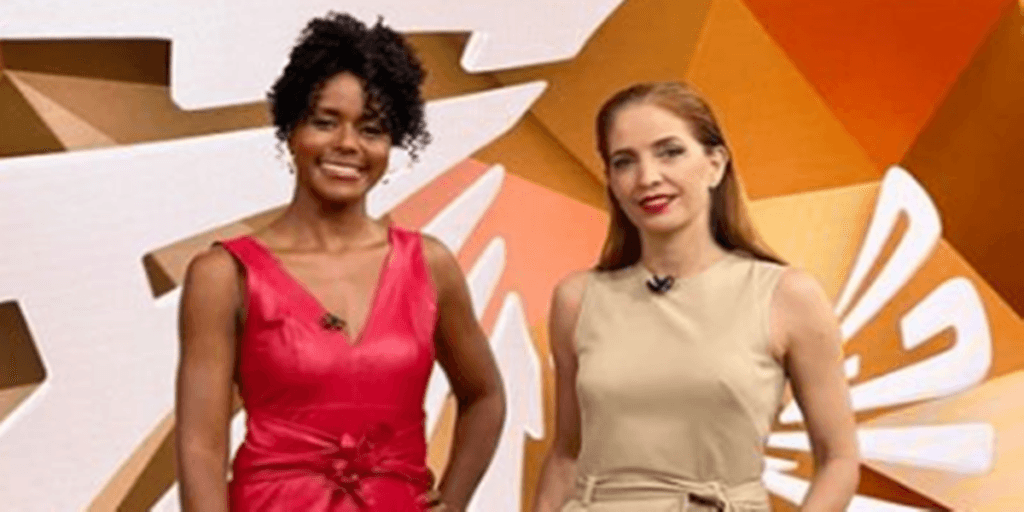Poliana Abritta recebe Maju fora da Globo e deixa escapar mansão luxuosa que mora: "Sala gigante"