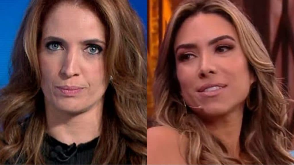 Poliana do Fantástico e Patrícia Abravanel do SBT entram no ar com a mesma roupa e público expõe: "Saldão"