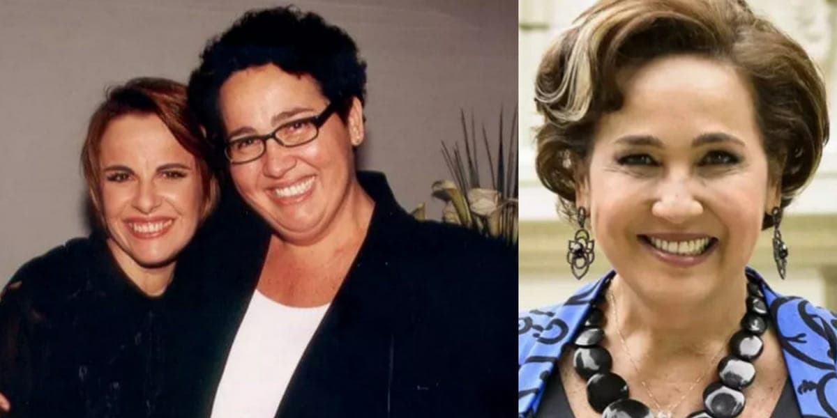 Claudia Jimenez e a ex-namorada, Leila Pinheiro