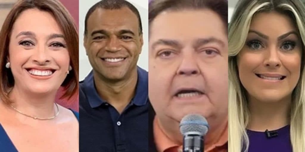 Catia Fonseca, Denilson, Faustão, Neto e Renata Fan: Os salários dos apresentadores da Band vão surpreender você