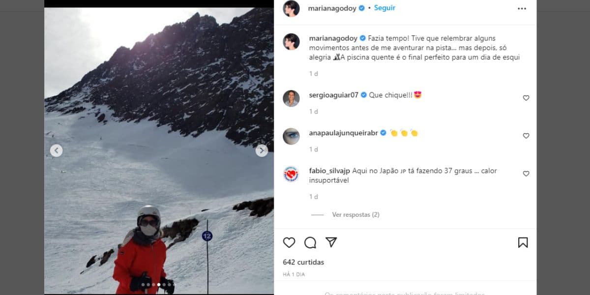 Mariana Godoy curte às férias fora do país (Foto: Reprodução / Instagram)