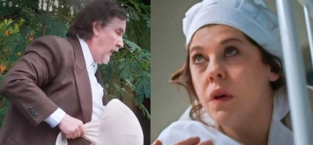 Além da Ilusão - Matias salva bebê de Heloísa e tira máscara de Úrsula: "Tinha roubado"