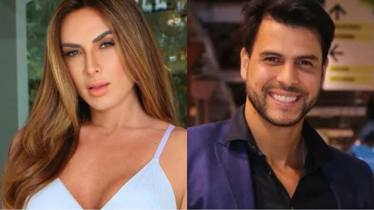 O ex-casal Nicole Bahls e Marcelo Bimbi O ex-casal Nicole Bahls e Marcelo Bimbi
