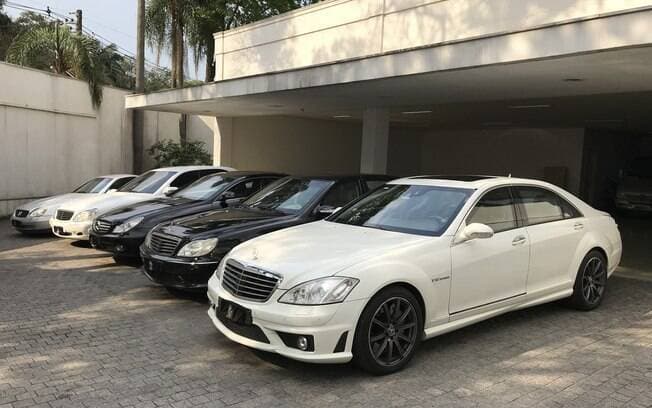 Coleção de carros de luxo de Hebe Camargo (Foto: Reprodução) Coleção de carros de luxo de Hebe Camargo (Foto: Reprodução)