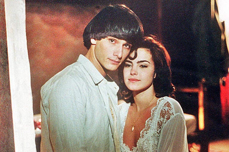 Ana Paula Arósio e Rodrigo Santoro (Foto: Reprodução) Ana Paula Arósio e Rodrigo Santoro (Foto: Reprodução)