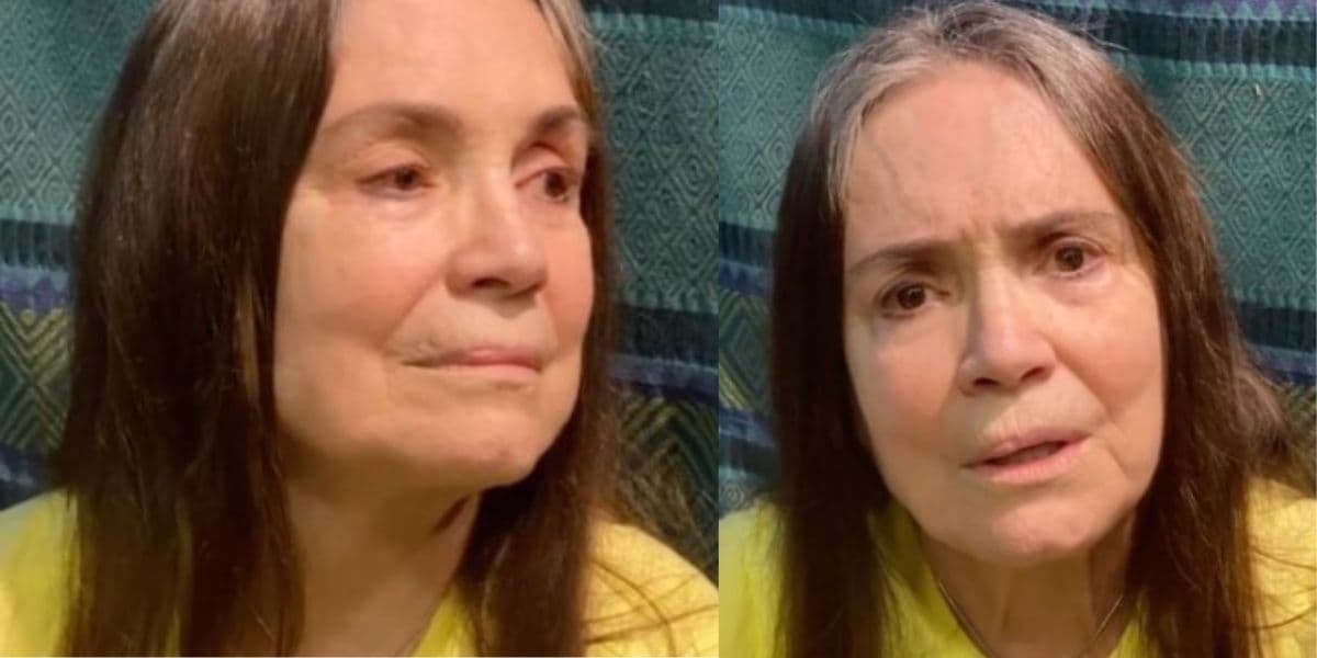 Abatida, Regina Duarte surge com aparência bastante diferente e cita texto polêmico  - Foto: Reprodução
