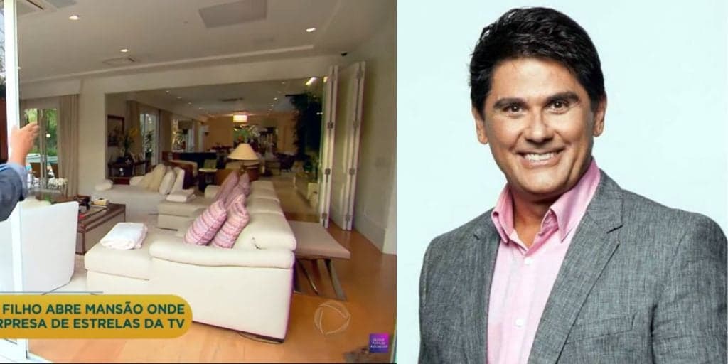 Mansão luxuosa de César Filho, do Hoje em Dia, é de cair o queixo: Cápsula do tempo e até floresta dentro da sala