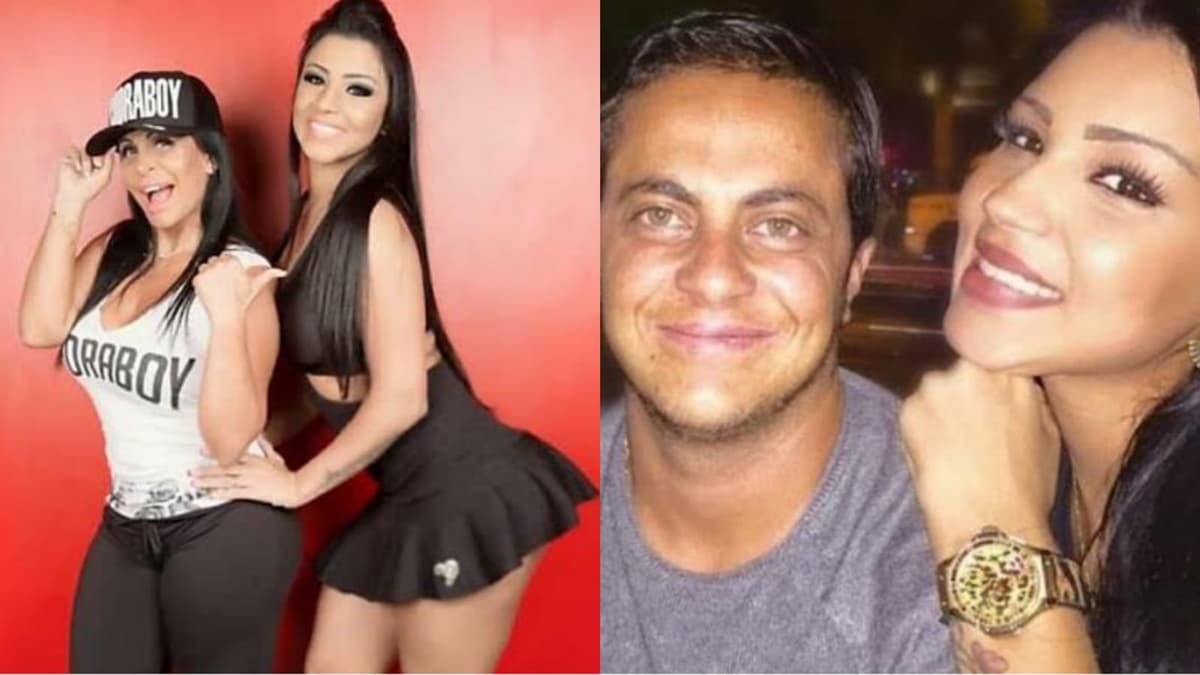 Gretchen com sua filha de consideração Jenny Miranda e na época que ela tinha envolvimento com Thammy Miranda Gretchen com sua filha de consideração Jenny Miranda e na época que ela tinha envolvimento com Thammy Miranda